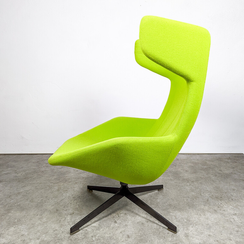 Vintage "Take a Line For a Walk" swivel armchair by Alfredo Häberli for Moroso