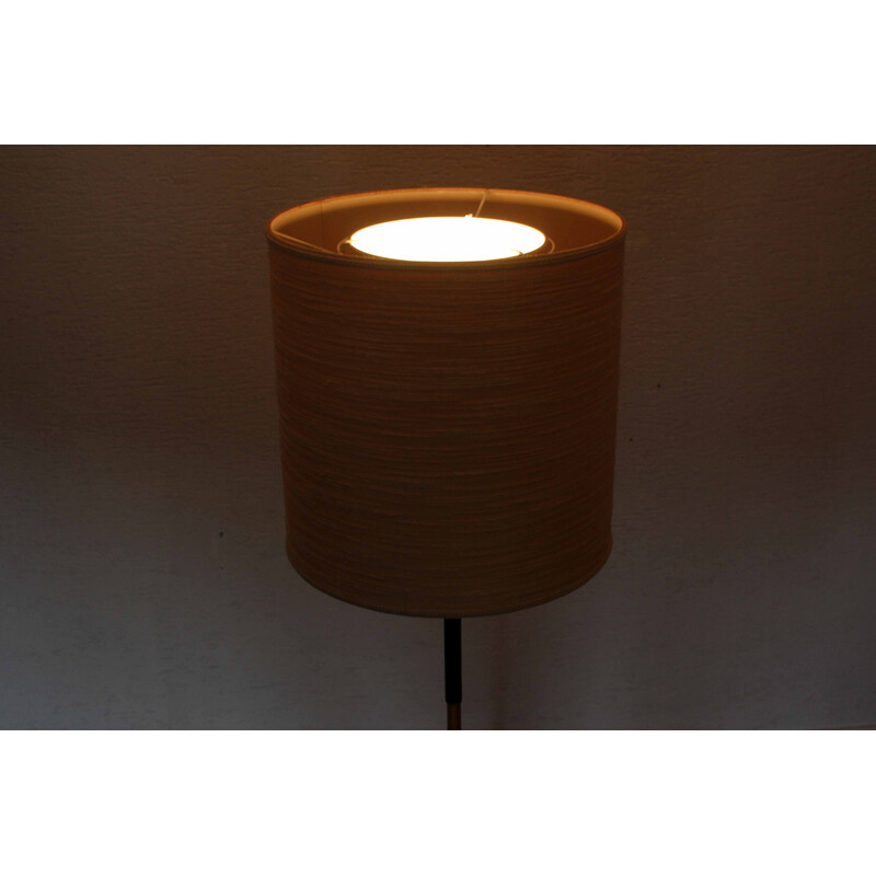 Vintage Italiaanse koperen vloerlamp, 1970