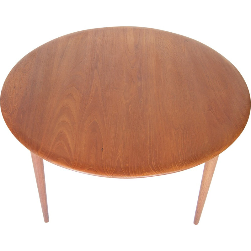 Mid century teak coffee table by Peter Hvidt and Orla Mølgaard Nielsen by France and Son - 1950s