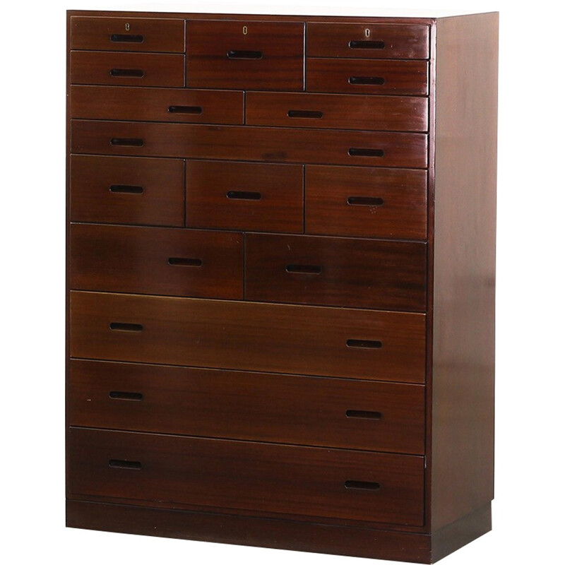 P. Jeppesen scandinavian chest of drawers, Kaj Winding - 1950s