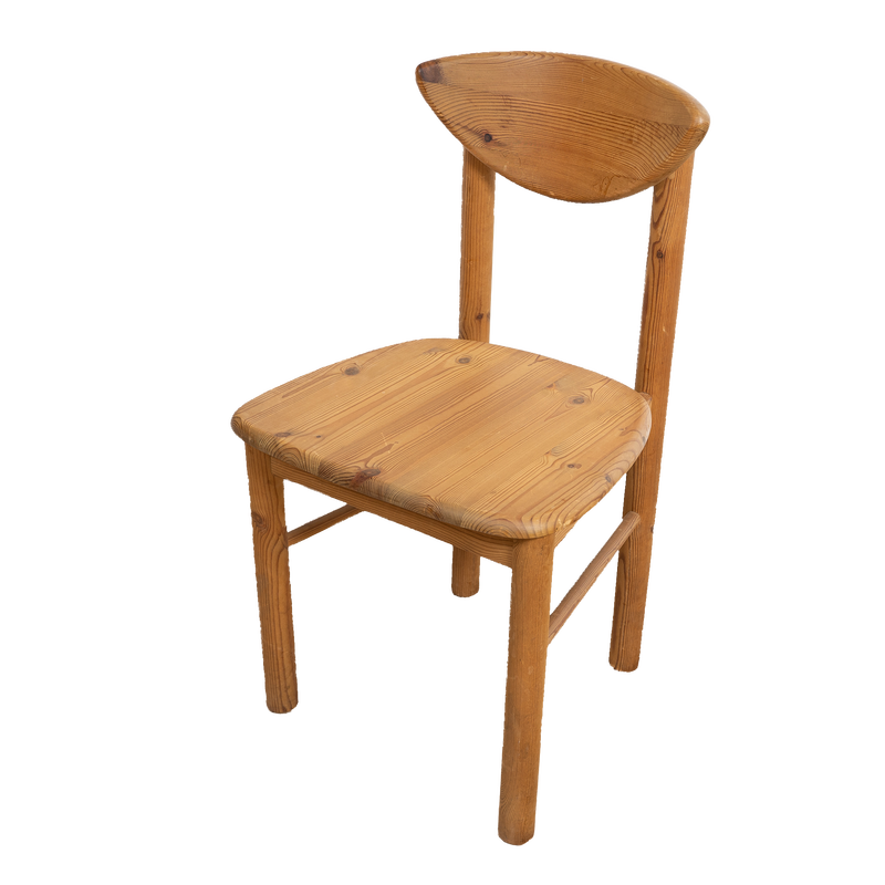 Vintage pine chair by Rainer Daumiller for Hirtshals Savværk