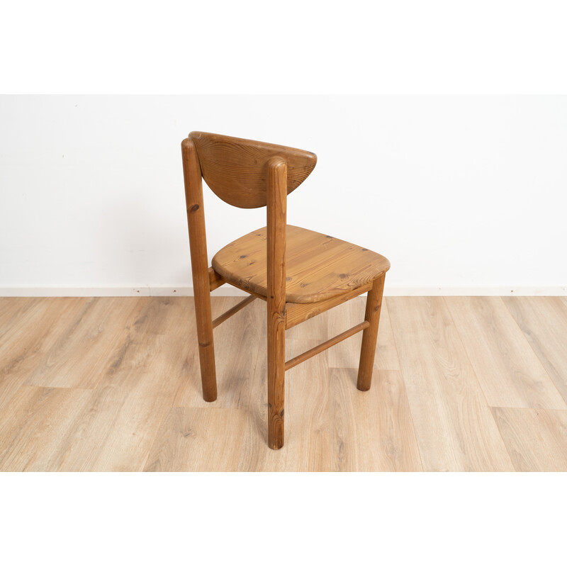 Vintage pine chair by Rainer Daumiller for Hirtshals Savværk