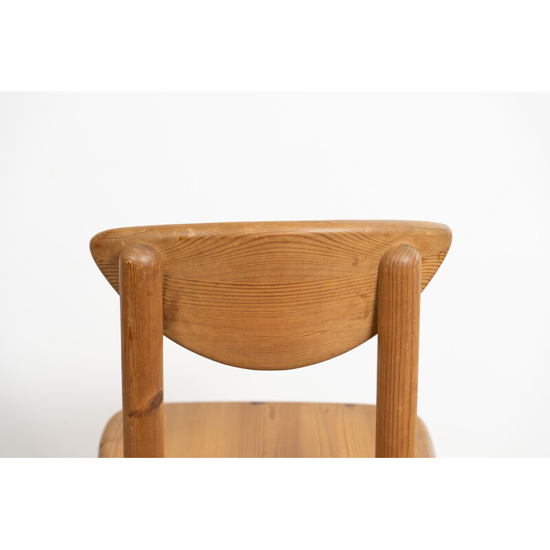 Chaise vintage en bois de pin par Rainer Daumiller pour Hirtshals Savværk