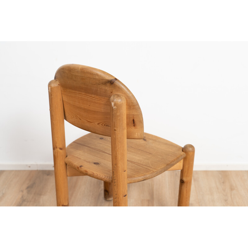 Vintage pine chair by Rainer Daumiller for Hirtshals Savværk