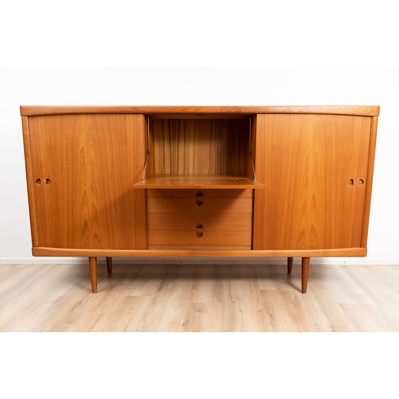 Vintage wooden highboard by H. W. Klein for Bramin