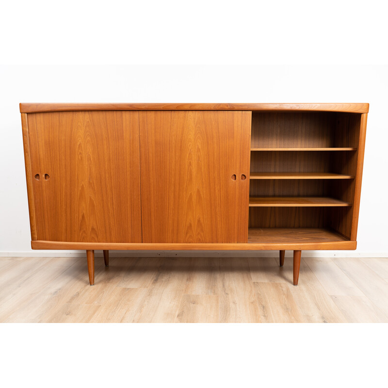 Vintage wooden highboard by H. W. Klein for Bramin