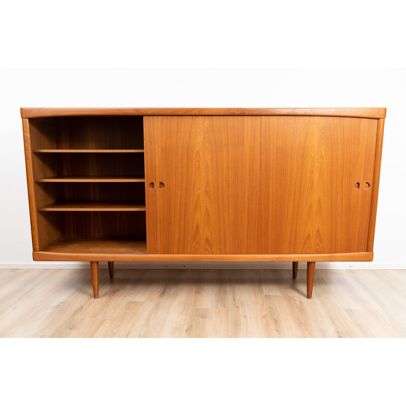 Vintage wooden highboard by H. W. Klein for Bramin