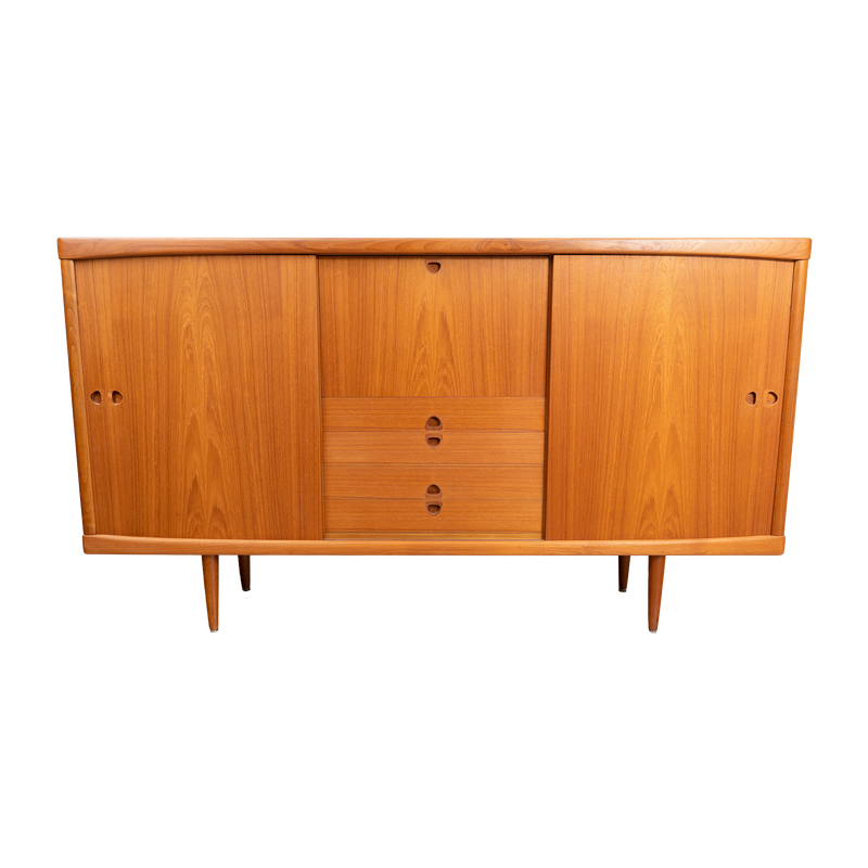 Vintage wooden highboard by H. W. Klein for Bramin