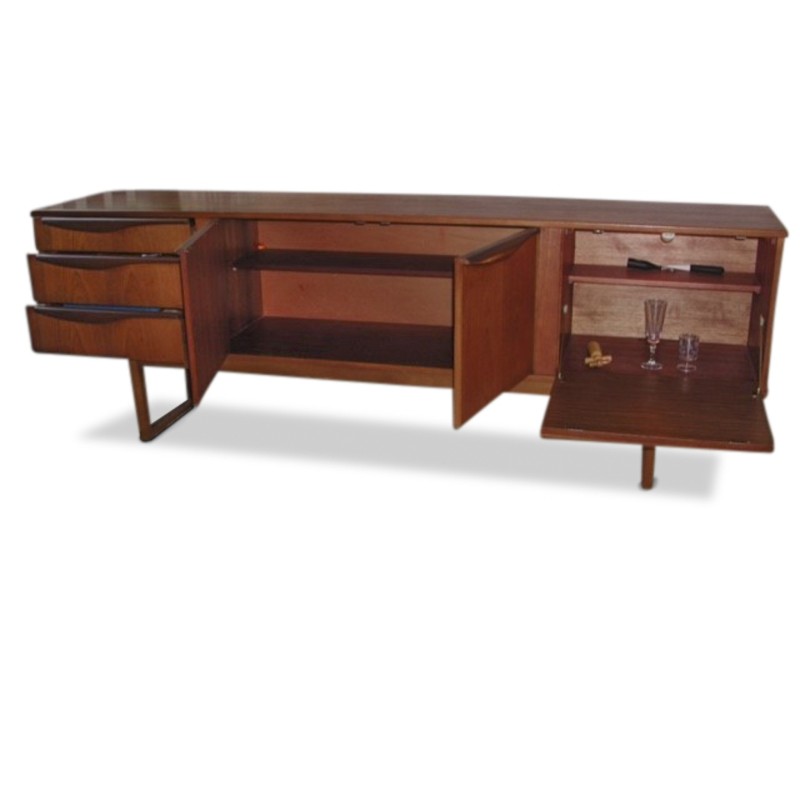 Aparador de teca Vintage da Stonehill Furniture, década de 1960
