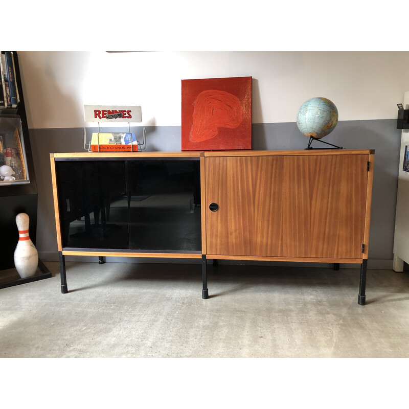 Vintage sideboard with 2 modules by Arp Minvielle, 1960