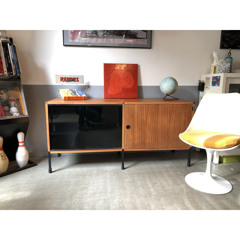 Credenza vintage a 2 moduli di Arp Minvielle, 1960