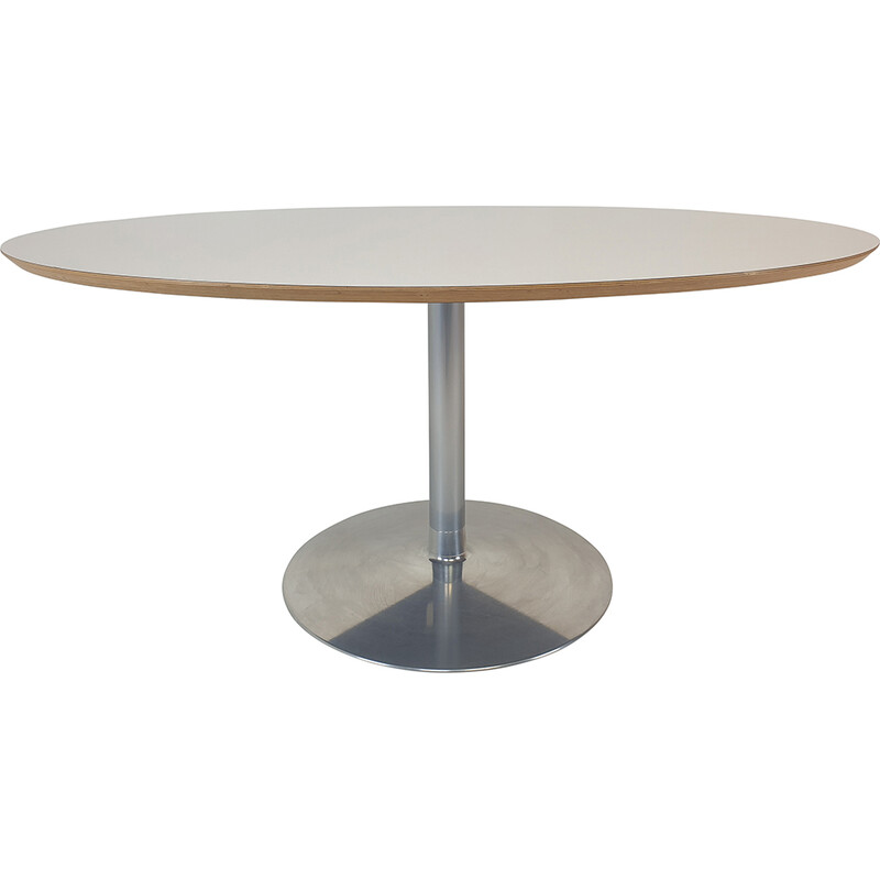 table ovale vintage par - pierre