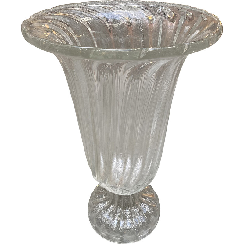 Vaso in vetro di Murano vintage, 1970