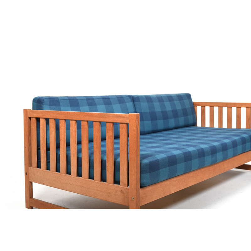 Vintage daybed model 4390 in oakwood by Børge Mogensen for Fredericia Stolefabrik, 1960s