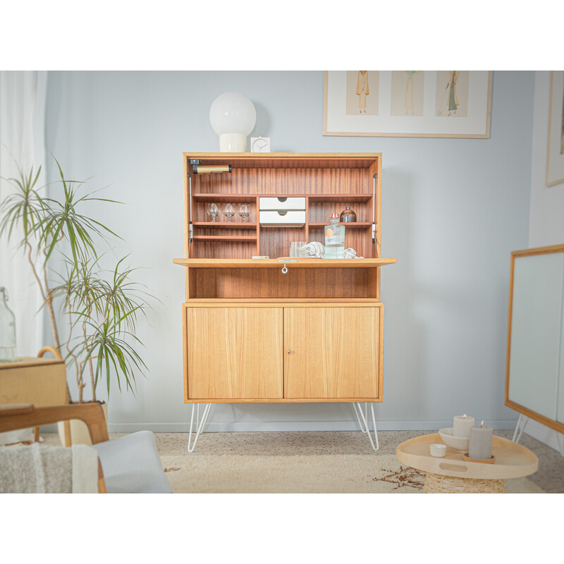 Vintage teak bar cabinet by Wk Möbel, 1960s