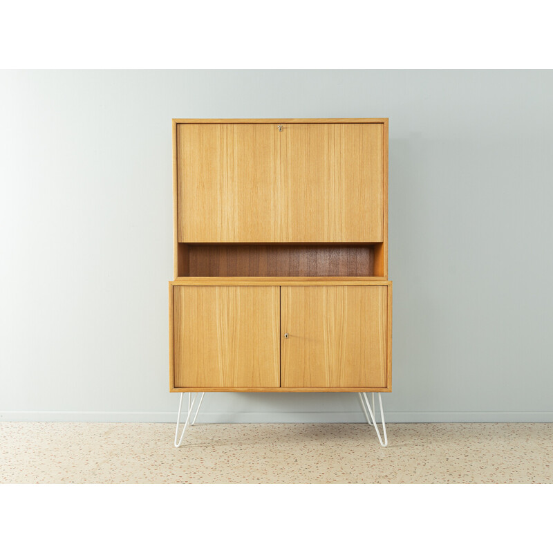 Vintage teak bar cabinet by Wk Möbel, 1960s