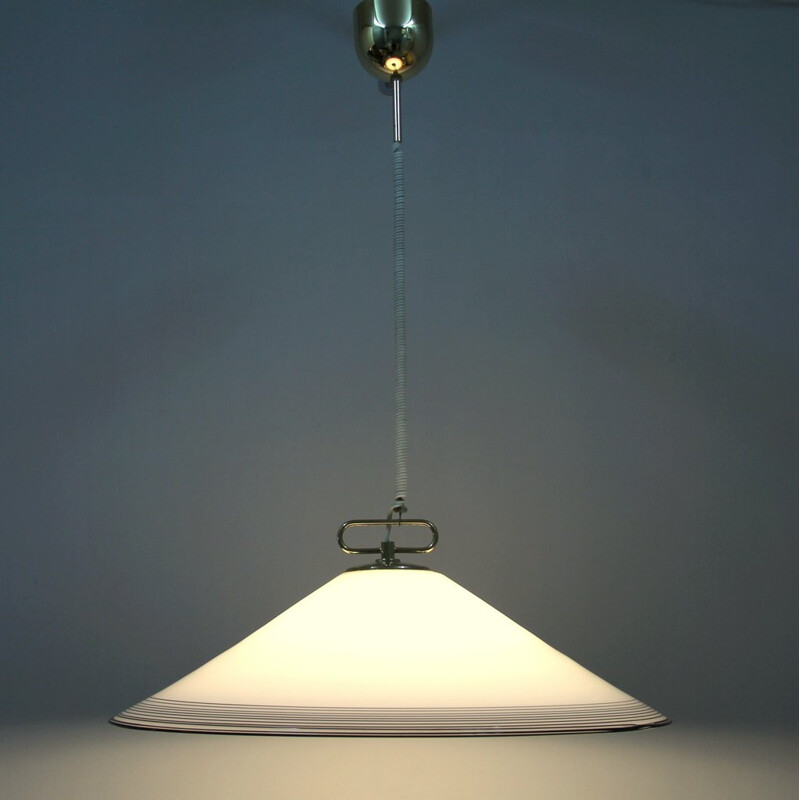 Hanging light in Murano glass - 1980s