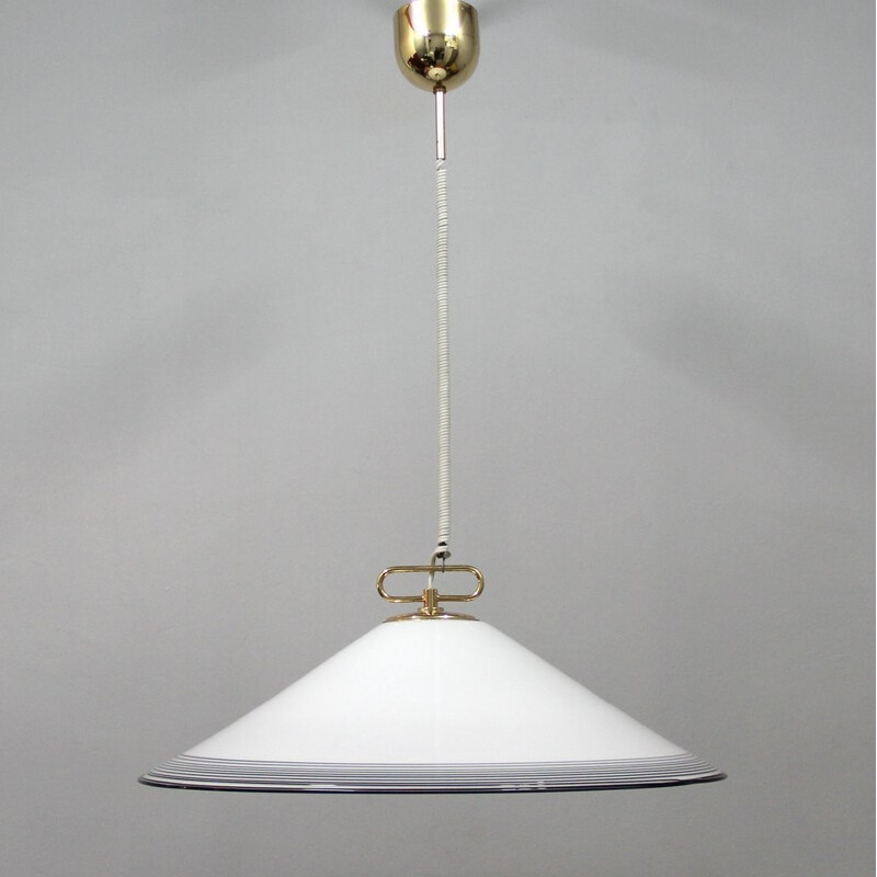 Hanging light in Murano glass - 1980s