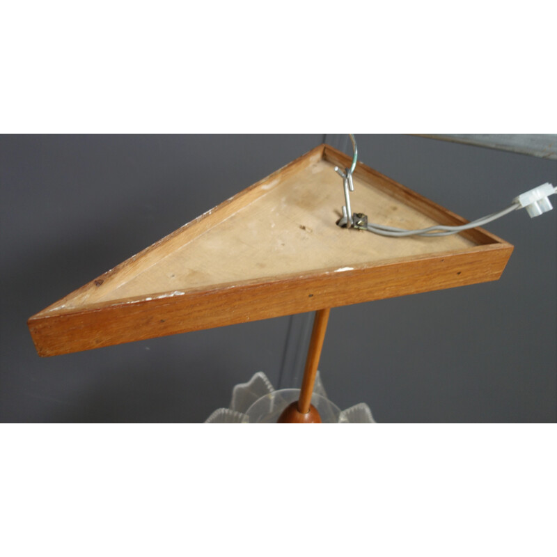 Lámpara colgante de mediados de siglo de Paul Secon para Sompex, Alemania 1960-1970