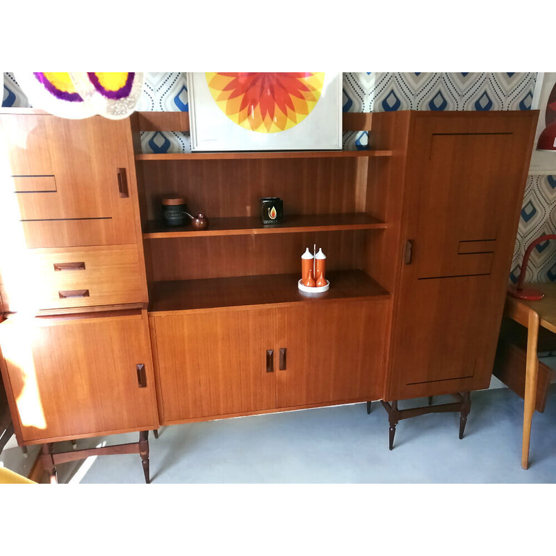 Vintage highboard in teak