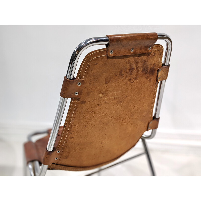 Pareja de sillas vintage de Charlotte Perriand para la estación de Les Arcs, 1970