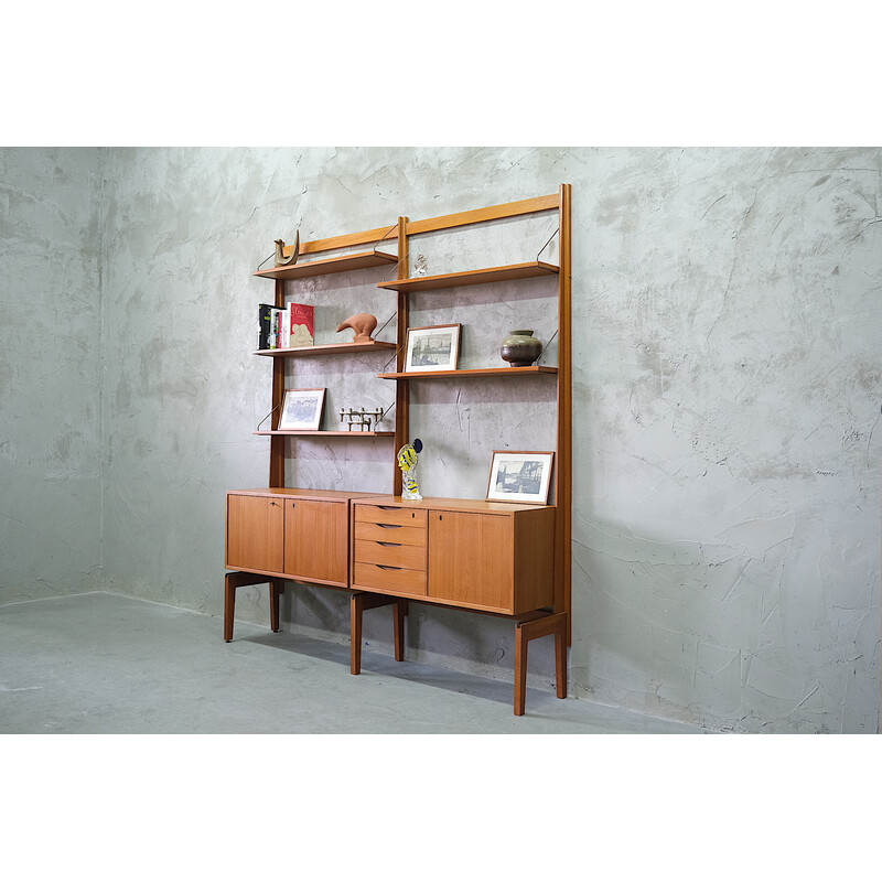 Vintage bookcase by Torbjørn Afdal for Bruksbo, Norway 1960s