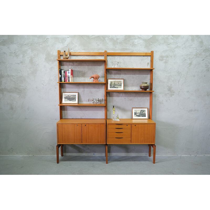 Vintage bookcase by Torbjørn Afdal for Bruksbo, Norway 1960s