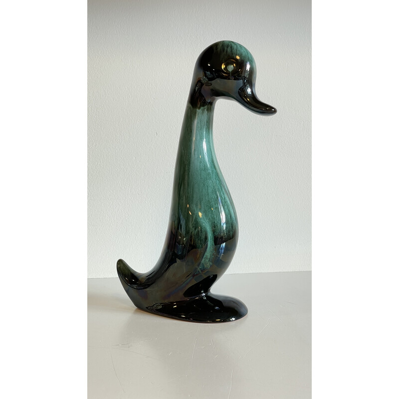 Vintage zoomorphic ceramic duck, 1960s