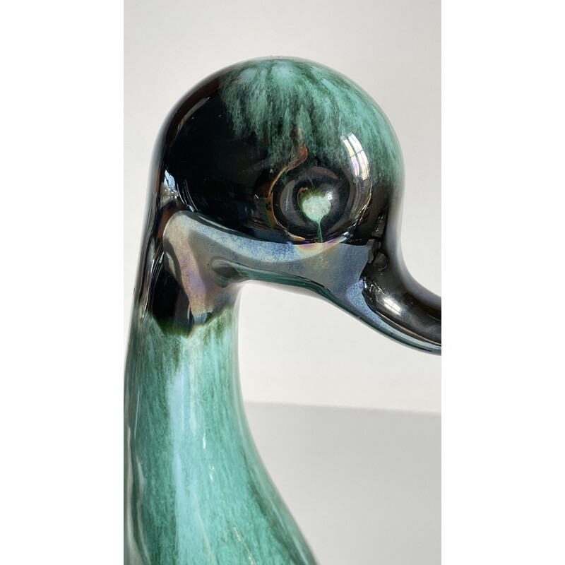 Vintage zoomorphic ceramic duck, 1960s