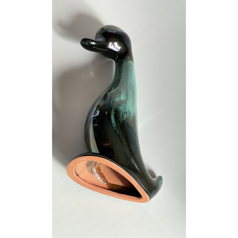 Vintage zoomorphic ceramic duck, 1960s