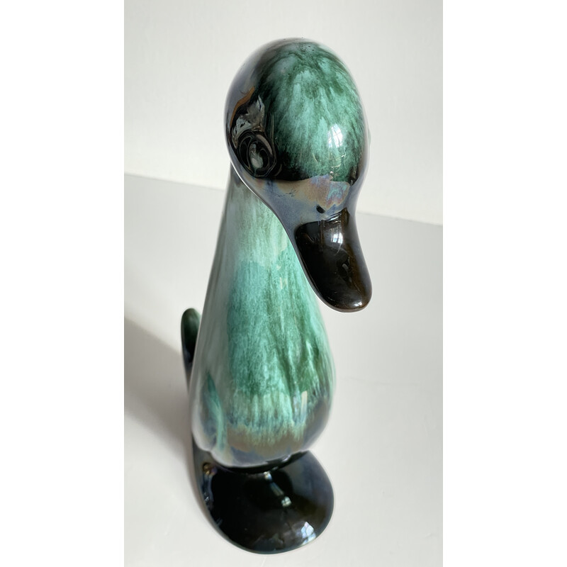 Vintage zoomorphic ceramic duck, 1960s