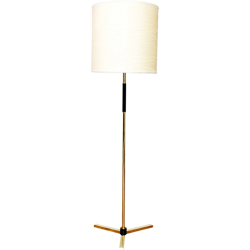 Vintage Italian brass floor lamp, 1970