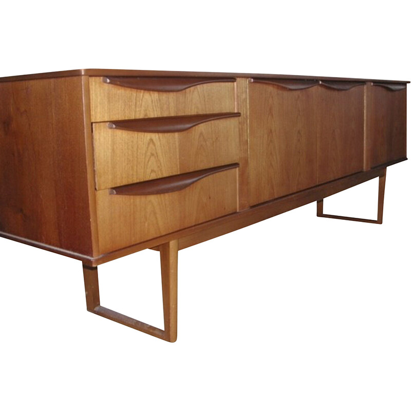 Aparador vintage de teca de Stonehill Furniture, años 60