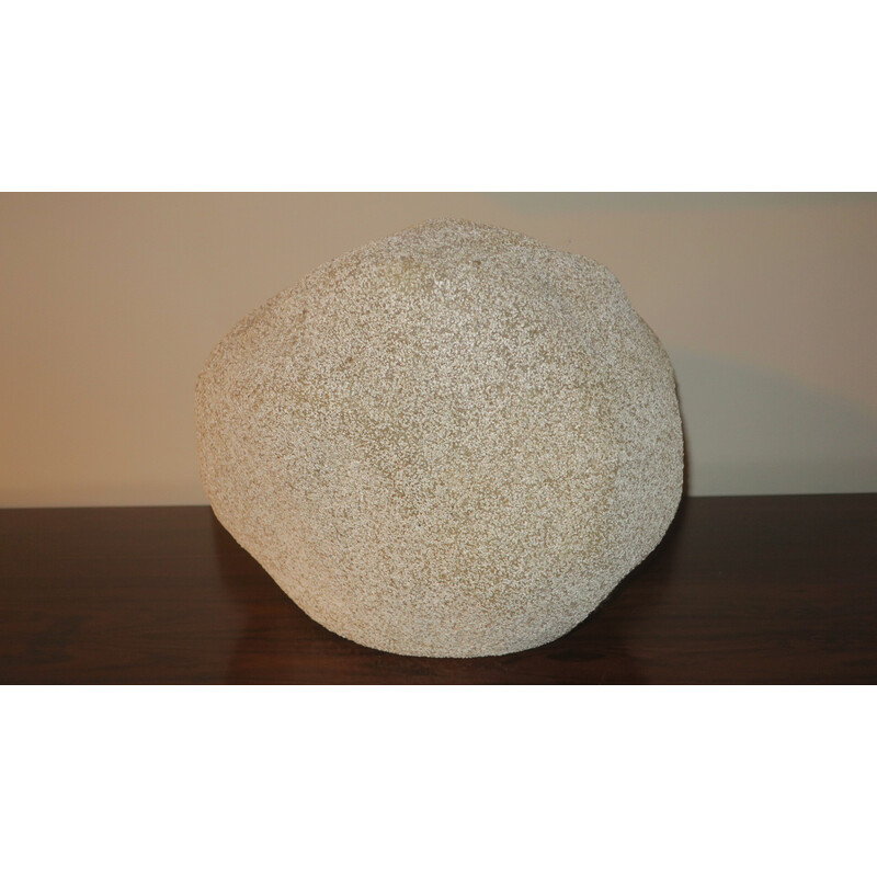 Vintage moon rock lamp by André Cazenave for Singleton, Italy 1970s