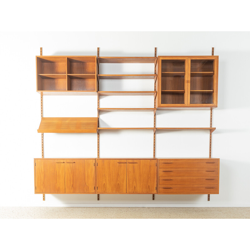 Vintage wall unit by Kai Kristiansen for Fm Møbler, 1960s