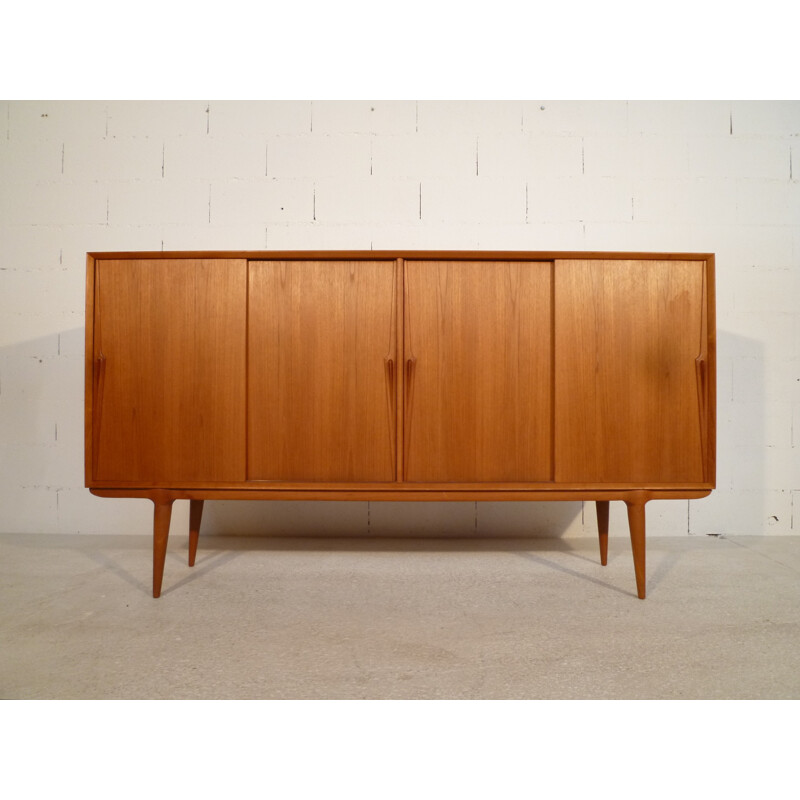 Mid century modern sideboard in teak, Gunni OMANN - 1960s