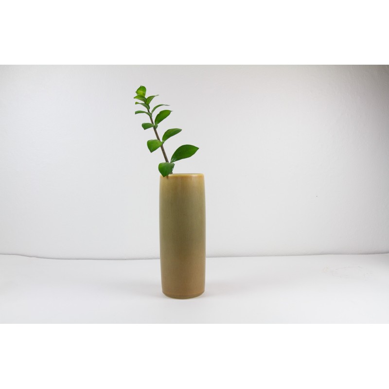 Vintage ceramic vase by Per Linnemann-Schmidt for Palshus Stentøj, Denmark 1960s