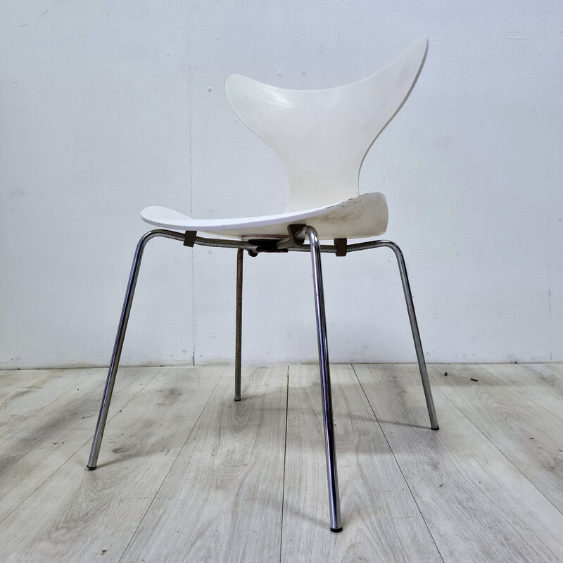 Modelo Vintage 3108 "Lírio" ou cadeira "gaivota" de Arne Jacobsen para Fritz Hansen, Dinamarca 1976