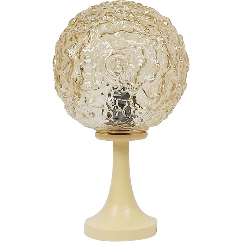 Lampe de table vintage - verre allemagne 1960