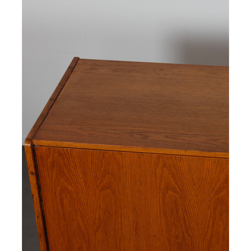 Vintage sideboard model U-460 in oakwood by Jiri Jiroutek for Interier Praha, 1960