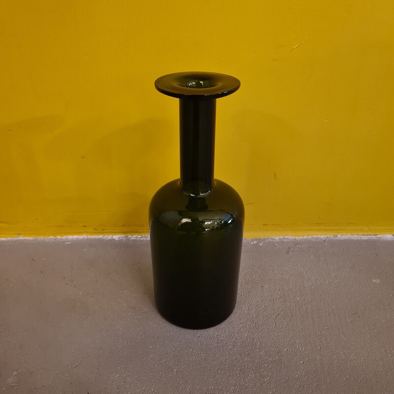 Vintage-Vase von Otto Brauer für Kastrup Holmegaard, 1950er-1960er Jahre