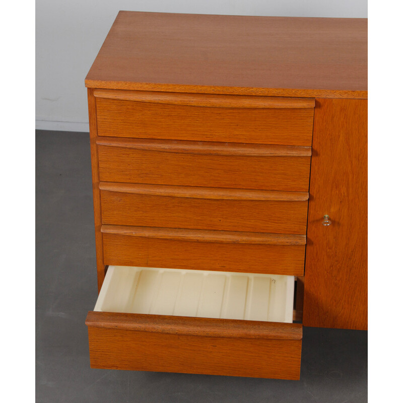 Vintage wooden chest of drawers by Drevozpracujici Podnik, 1960s
