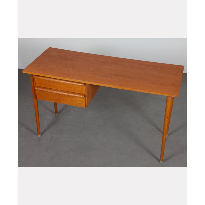 Czech vintage wooden desk for Drevozpracujici podnik, 1960s
