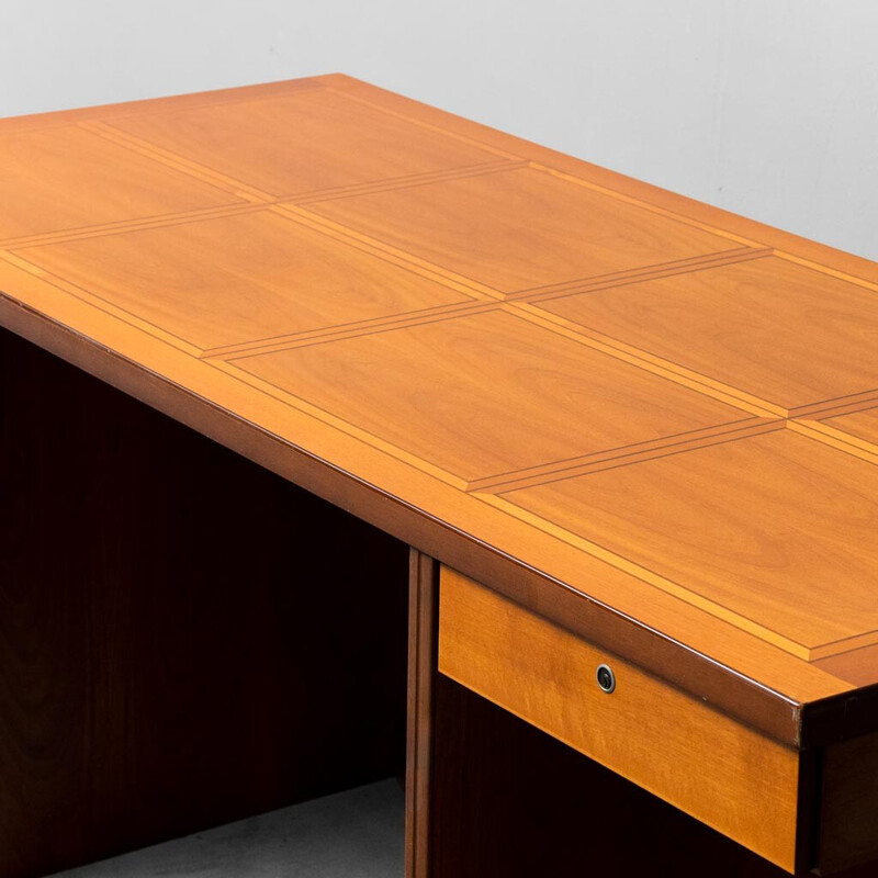 Vintage wooden desk for Fastigi, 1970s