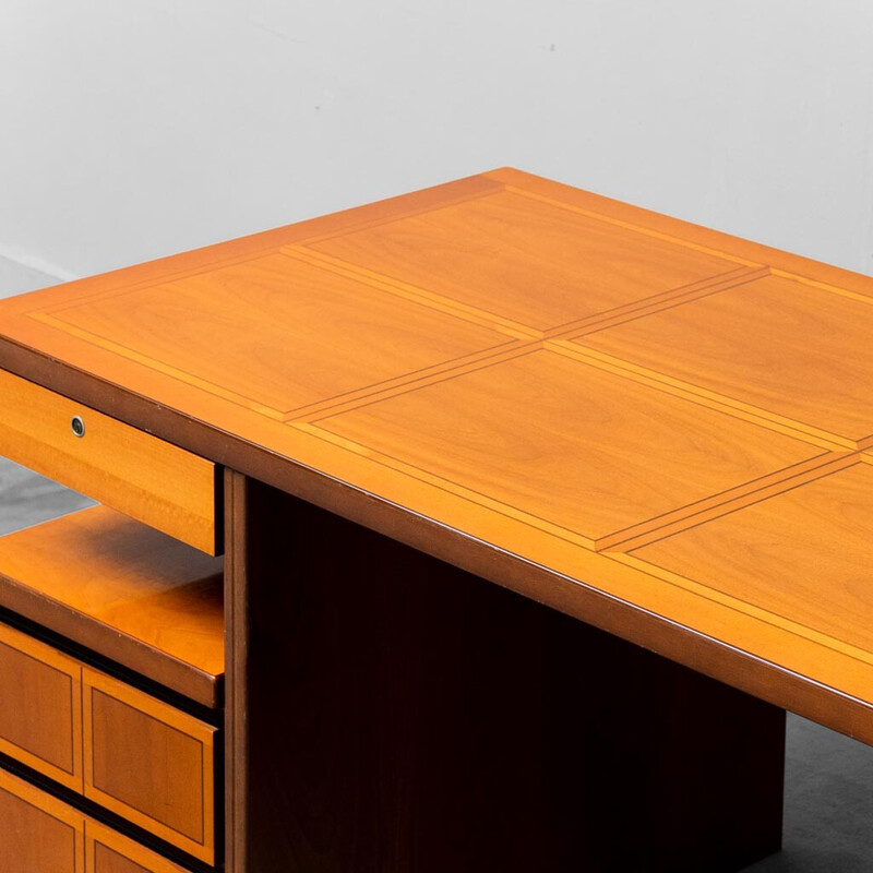 Vintage wooden desk for Fastigi, 1970s