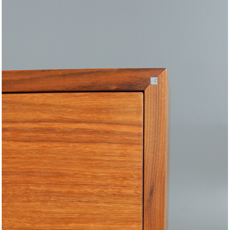 Sideboard in teak and metal by Søren Nissen & Ebbe Gehl for Naver Collection - 1970s