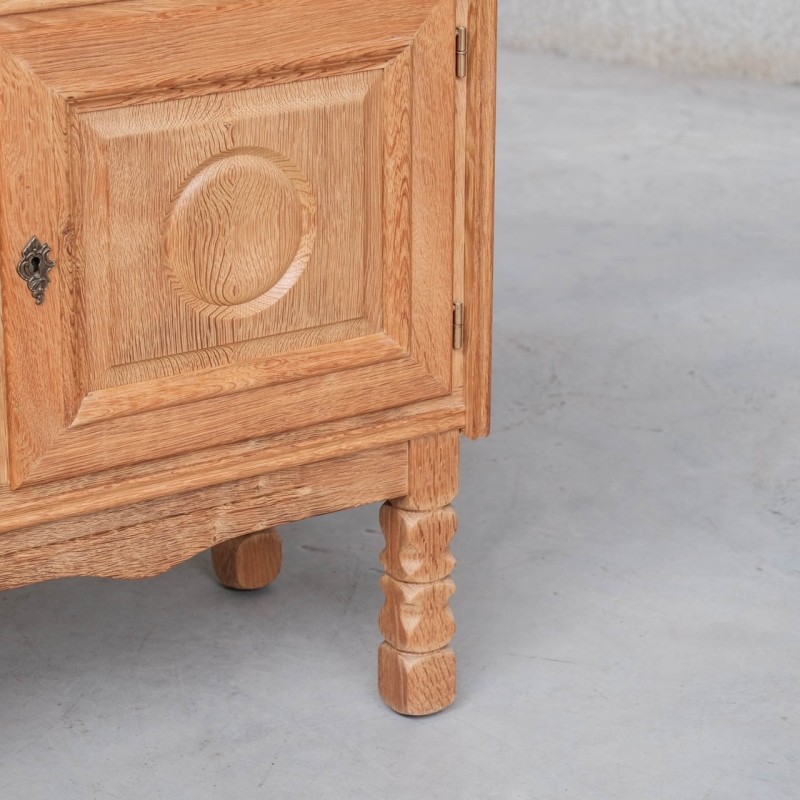 Pair of vintage oak night stands, Denmark 1960s