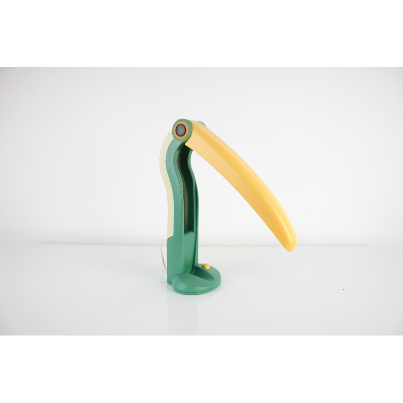 Vintage table lamp Toucan by H.T. Huang, Poland 1990s