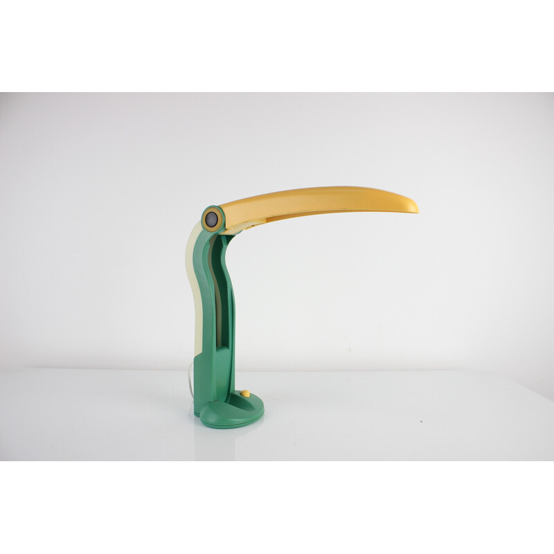 Vintage table lamp Toucan by H.T. Huang, Poland 1990s