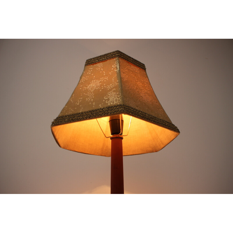 Lampe de table vintage polie, Pologne 1960